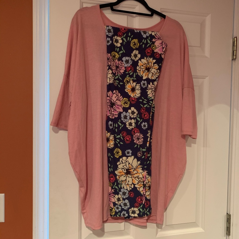 NWT Agnes & Dora dolman tunic size XXL 2X tc legs